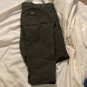 Forest green banana republic 32x32 fulton skinny chino